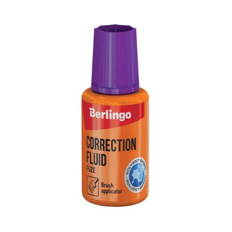 Korektor w płynie z pędzelkiem Berlingo 20ml - 2